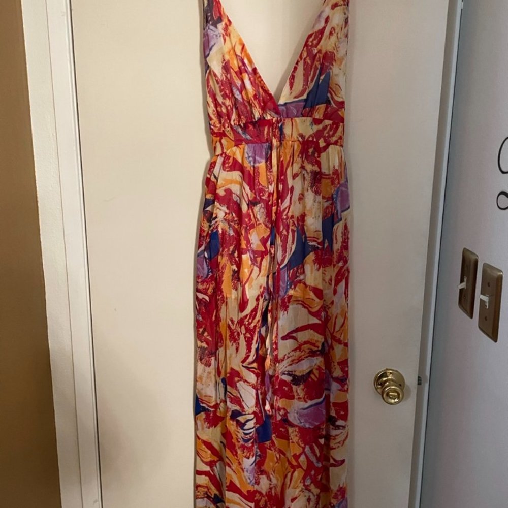 Muli Colored Maxi Dress